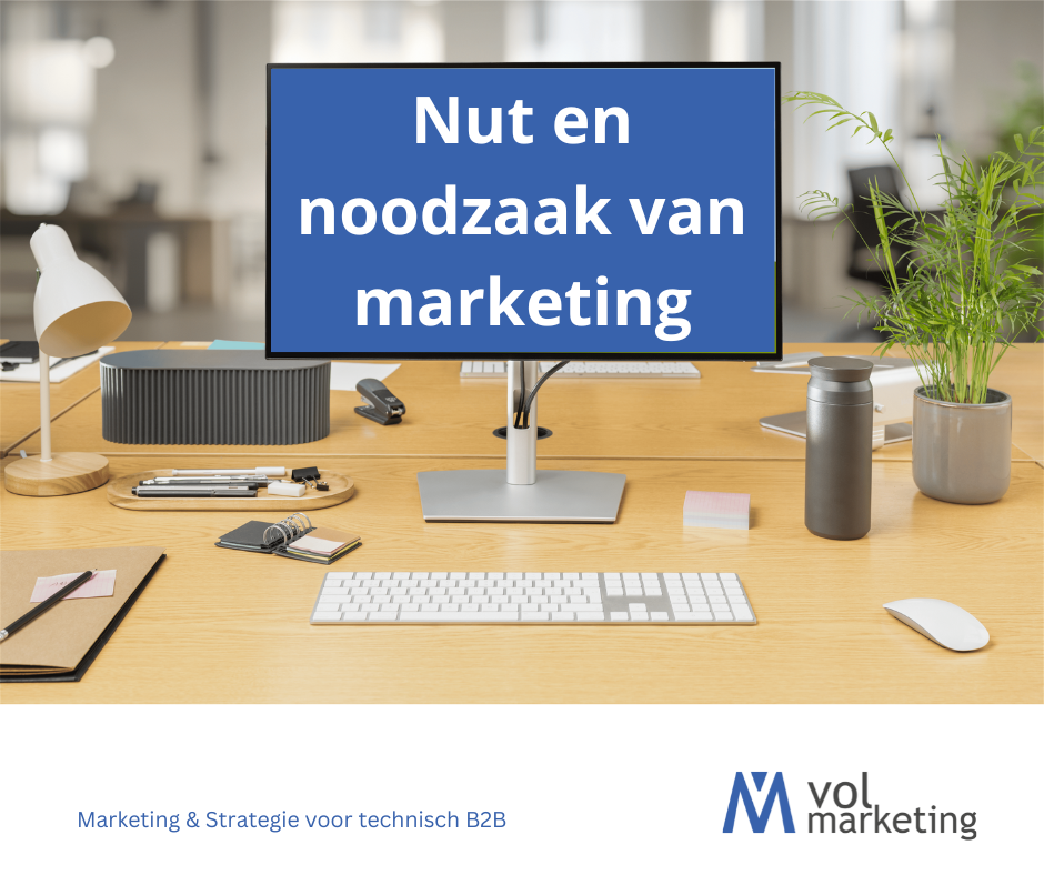 nut en noodzaak van marketing